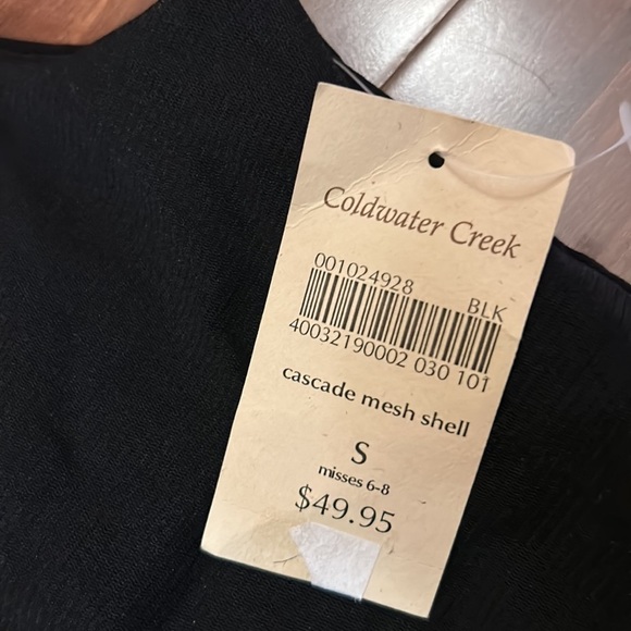 COLDWATER CREEK Sleeveless Blouse size Small - Picture 4 of 10